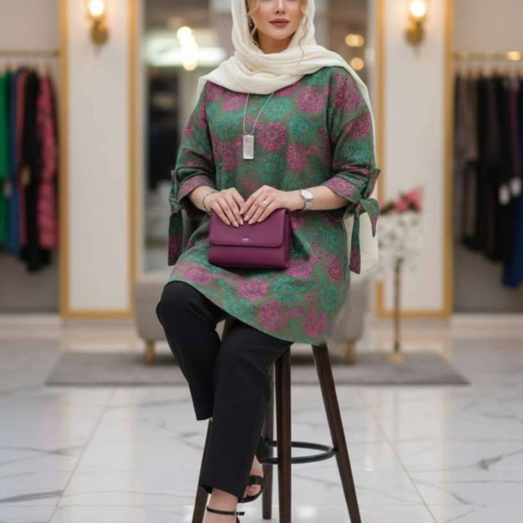 مشخصات شومیز خامه دوزی