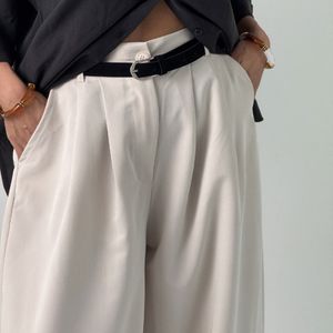 فروش اینترنتی شلوار پارچه ای کمربنددار کد 102175