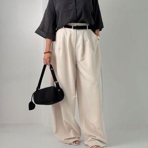 خرید اینترنتی شلوار پارچه ای کمربنددار کد 102175