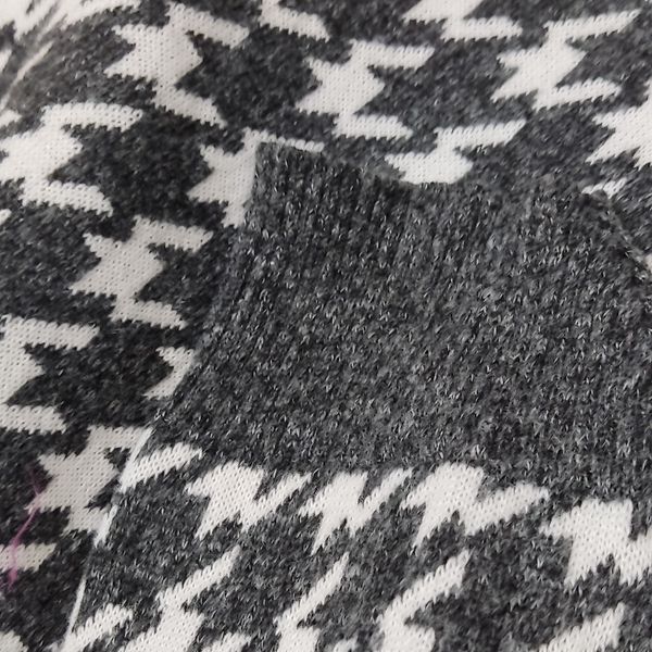 ست بافت بلوز و شلوار پیچازی طوسی سیر زنانه