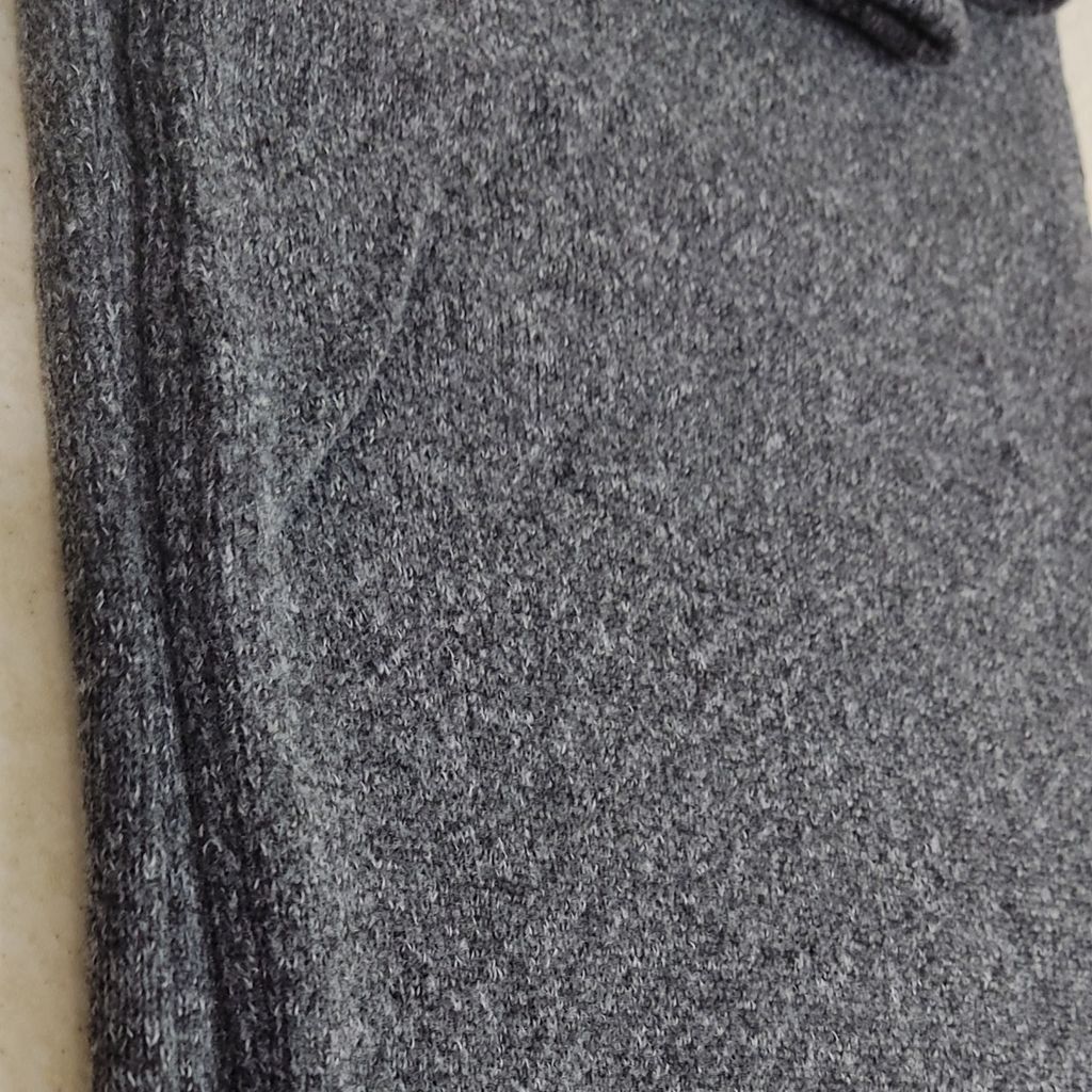 فروش اینترنتی ست بافت بلوز و شلوار پیچازی طوسی سیر زنانه