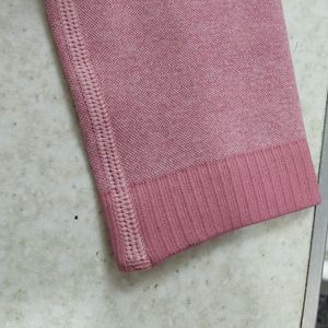 مشخصات نیم تنه شلوار ورزشی صورتی سایز small دخترانه