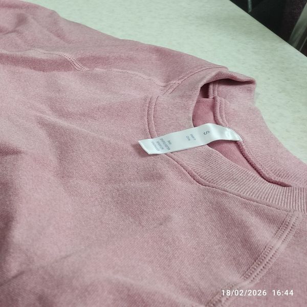 نیم تنه شلوار ورزشی صورتی سایز small دخترانه