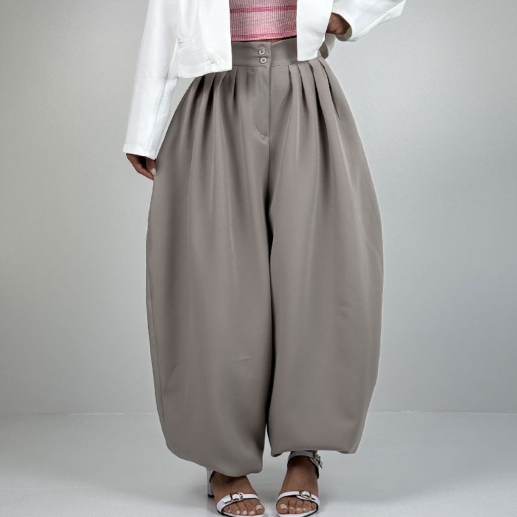 قیمت شلوار بالنی کمر پیله کد 102158