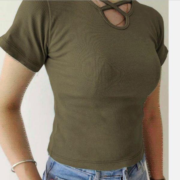 کراپ کبریتی پنبه اشکی سایز نرمال قد 55