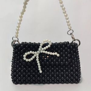 خرید انلاین کیف  دست‌ساز مرواریدی