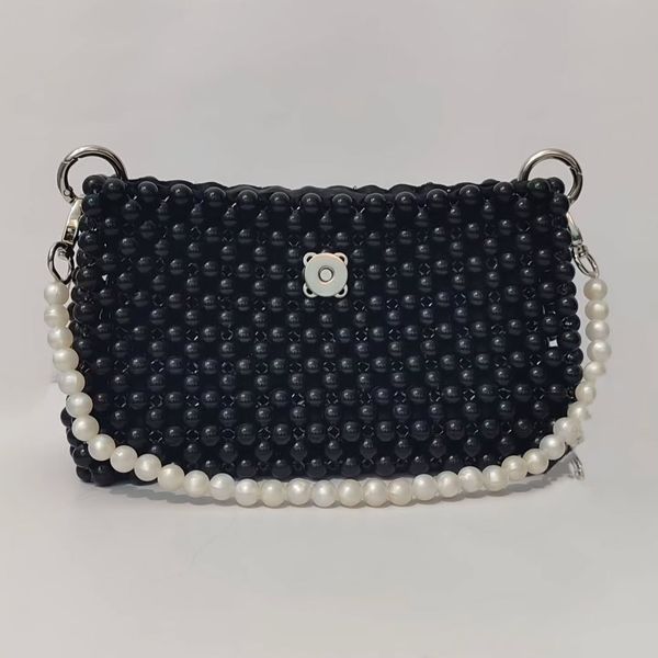 کیف  دست‌ساز مرواریدی