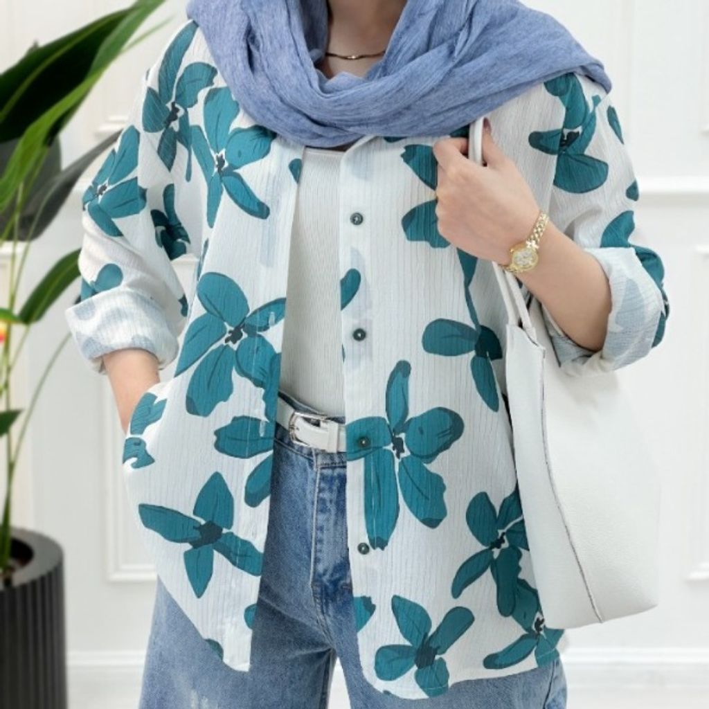 قیمت ارزان شومیز مانتویی نرگس