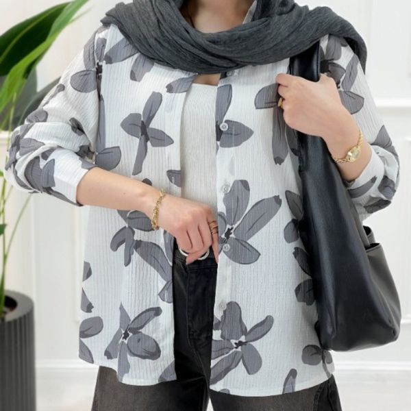 شومیز مانتویی نرگس