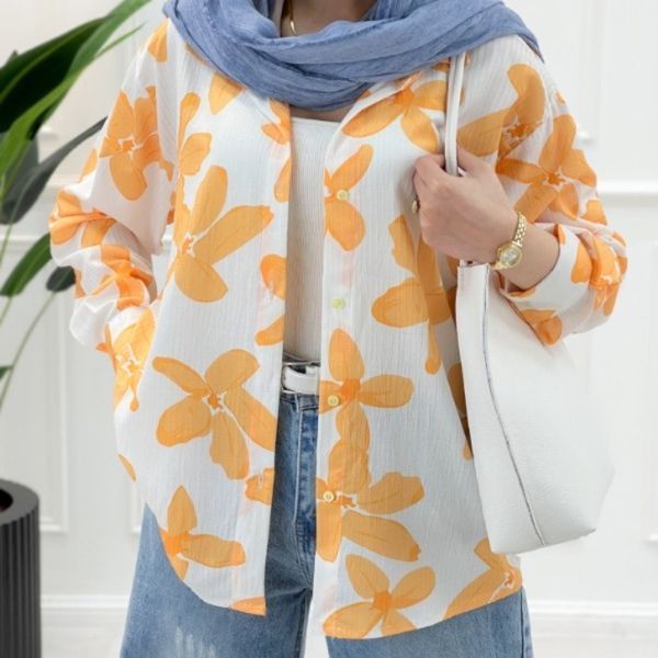 شومیز مانتویی نرگس