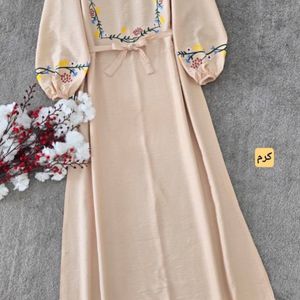 خرید انلاین کفتان گندمی شیک