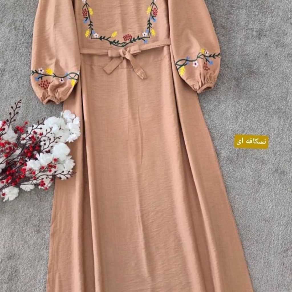 خرید آنلاین کفتان گندمی شیک