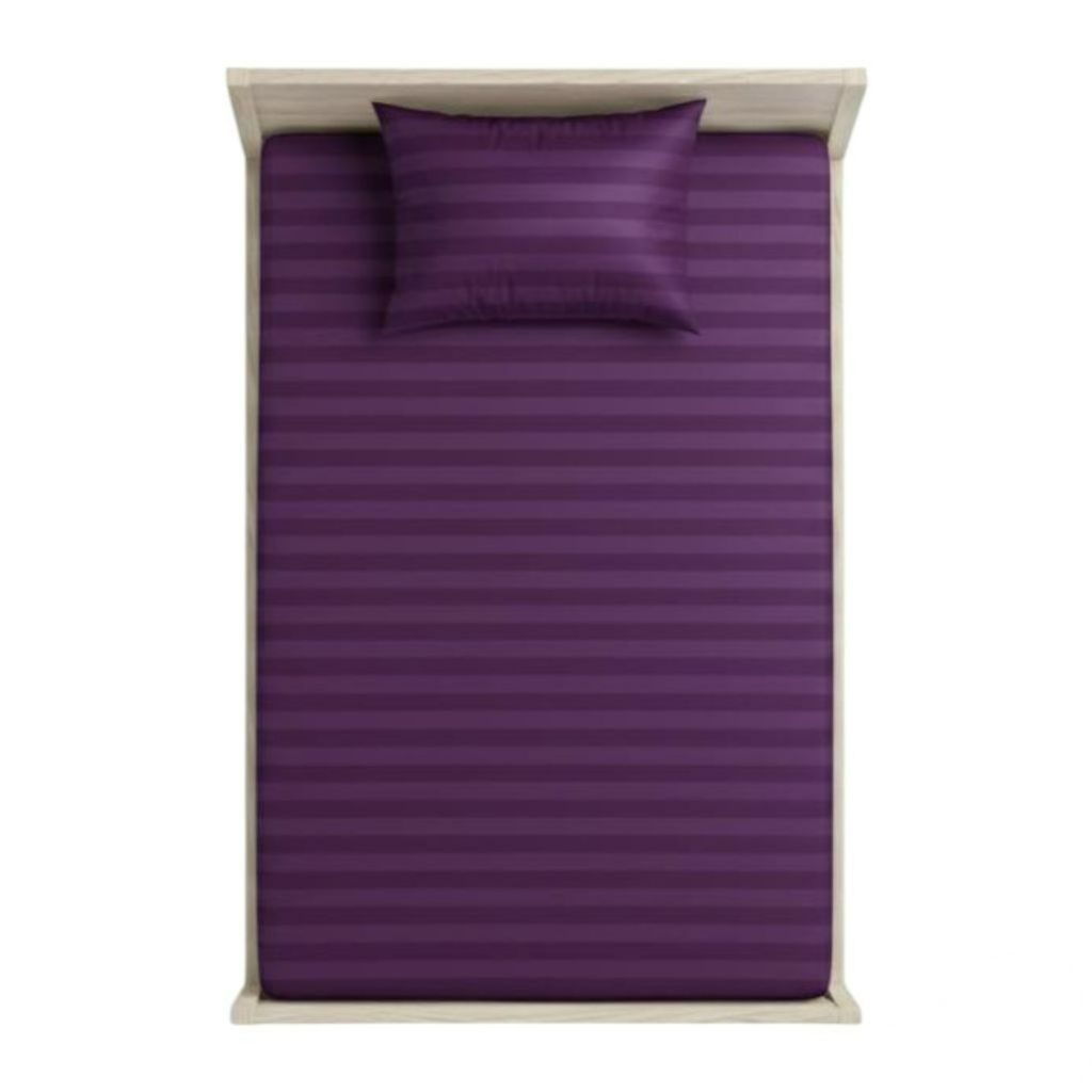 خرید آنلاین روتختی کشدار هتلی عرض 120 (رنگ بنفش)