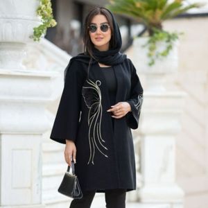 فروش اینترنتی مانتو کتی طرح  پروانه