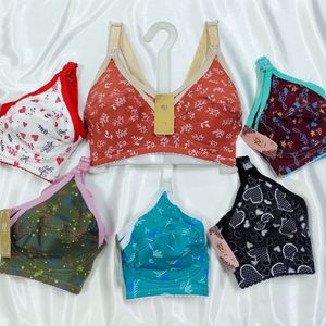 سوتین شیردهی نخی بدون فنر st6r5