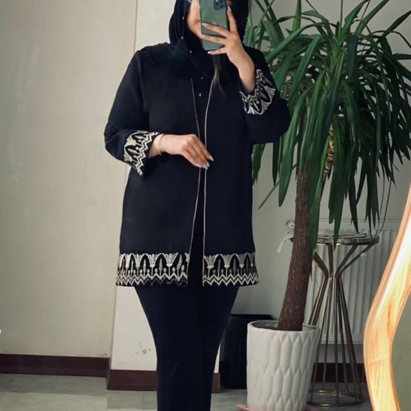 مانتو گلدوزی گلنوش