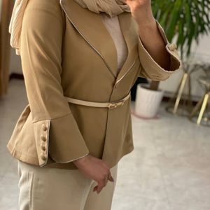 خرید آنلاین کت مزونی مغزی دوزی  مارلین