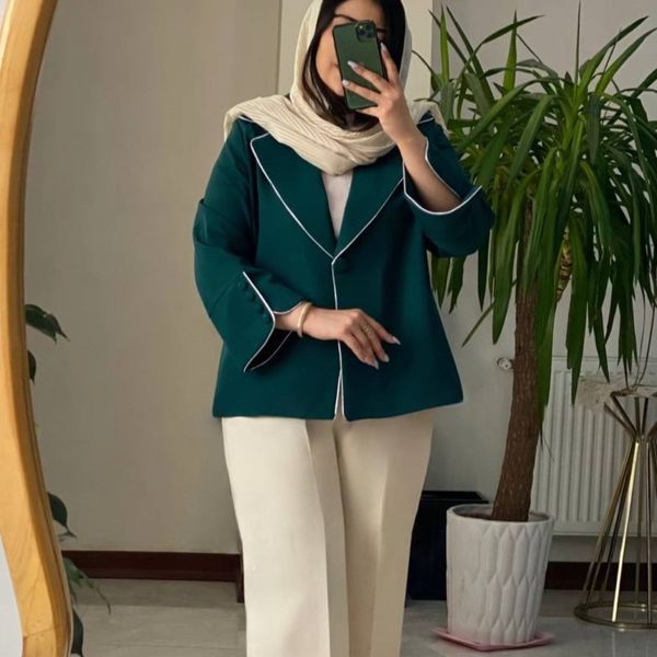 کت مزونی مغزی دوزی  مارلین