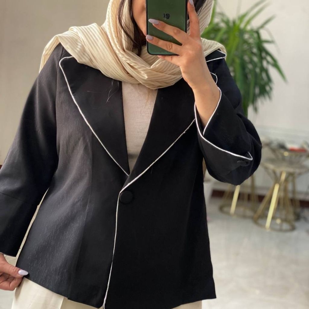 مشخصات کت مزونی مغزی دوزی  مارلین