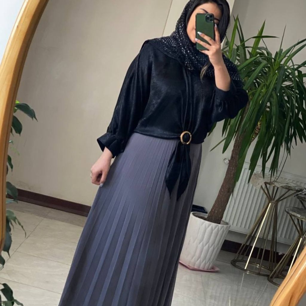فروش اینترنتی شومیز گره‌ای ساتن
