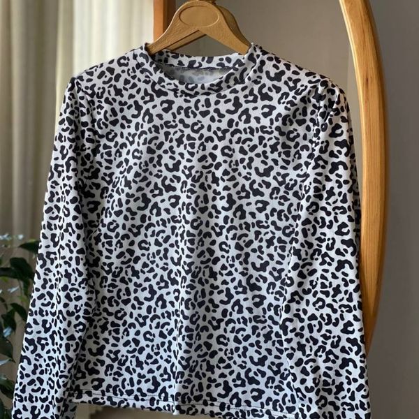 بلوز  پلنگی  فانتزی