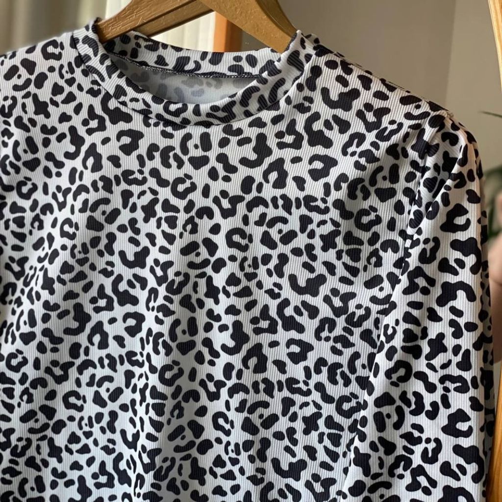 خرید آنلاین بلوز  پلنگی  فانتزی