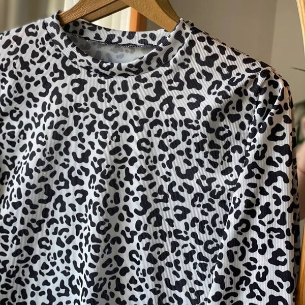 بلوز  پلنگی  فانتزی