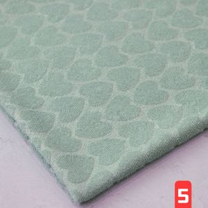 خرید آنلاین پارچه حوله ای قلبی