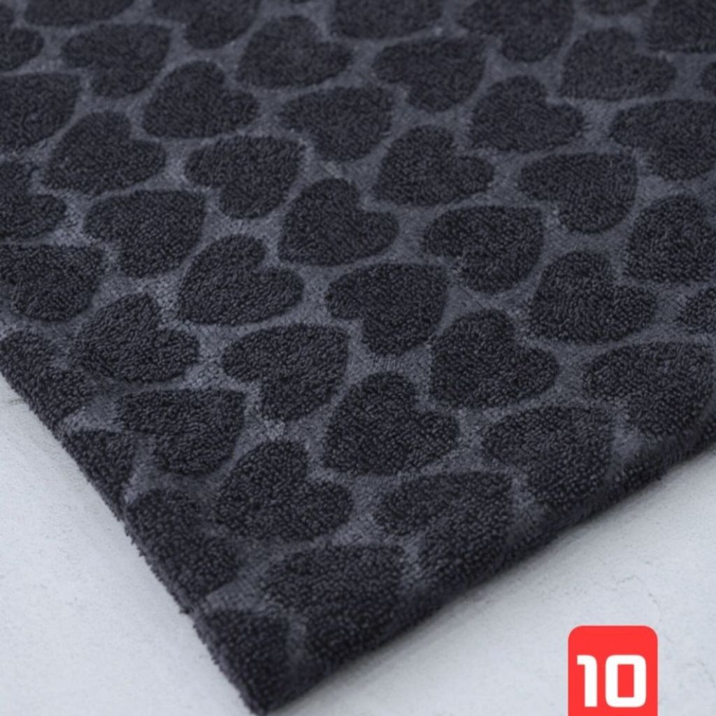 قیمت پارچه حوله ای قلبی