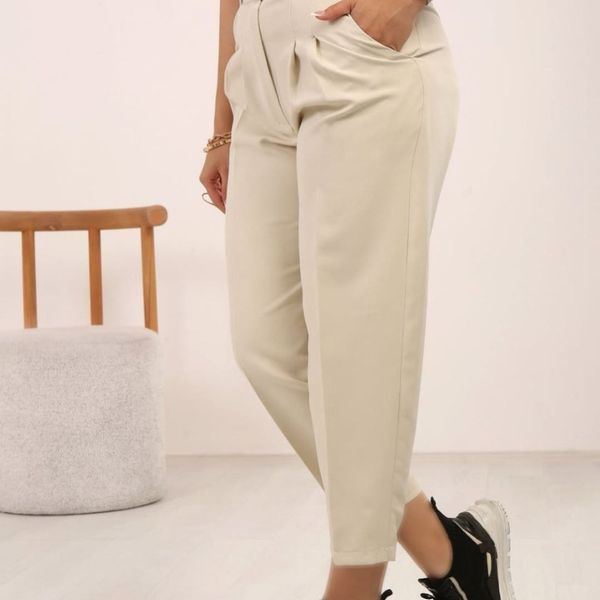 شلوار مازراتی خمره ای مدل پانته‌آ قد 90