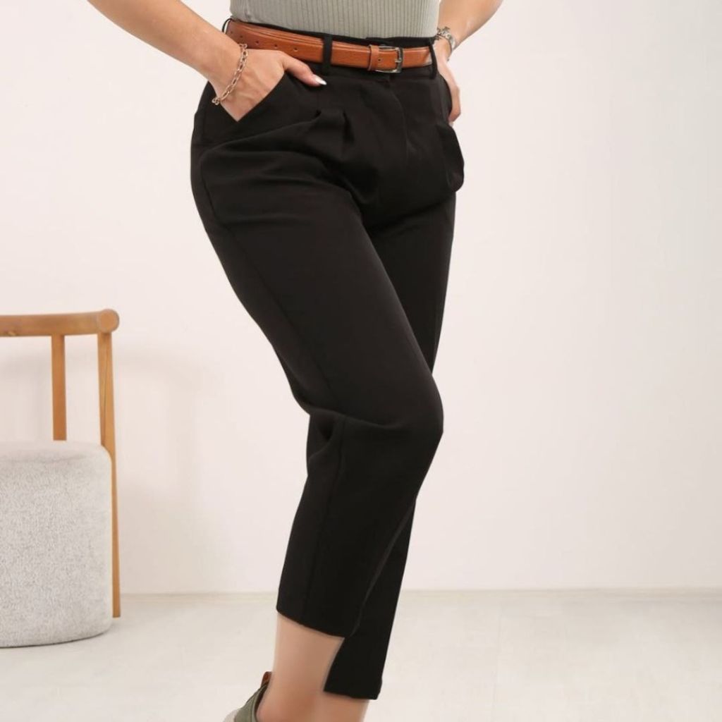 فروش اینترنتی شلوار مازراتی خمره ای مدل پانته‌آ قد 90