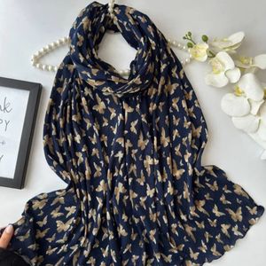 شال برشکا نخی طرح پروانه شیک