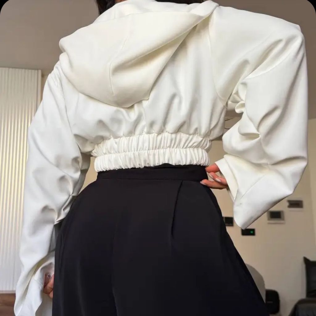 خرید انلاین کت کلاه دار کمر کش Vamp کد : 103876