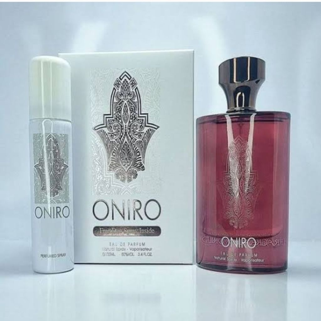 مشخصات ادکلن اونیرو با اسپری فرگرانس ONIRO FRAGRANCE WORLD