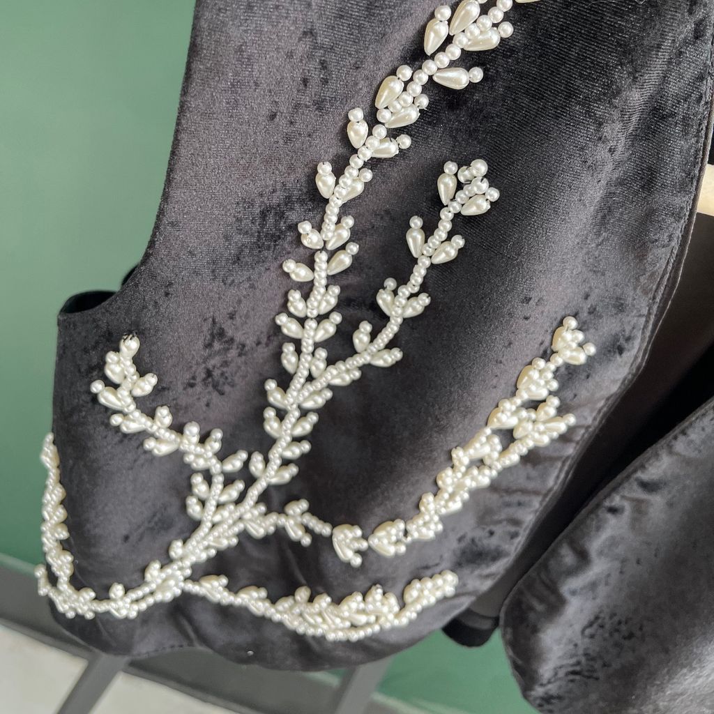 خرید اینترنتی جلیقه‌دست دوز‌طرح گندم