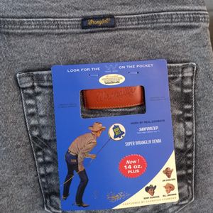 مشخصات شلوار جین مردانه رانگلر طوسی