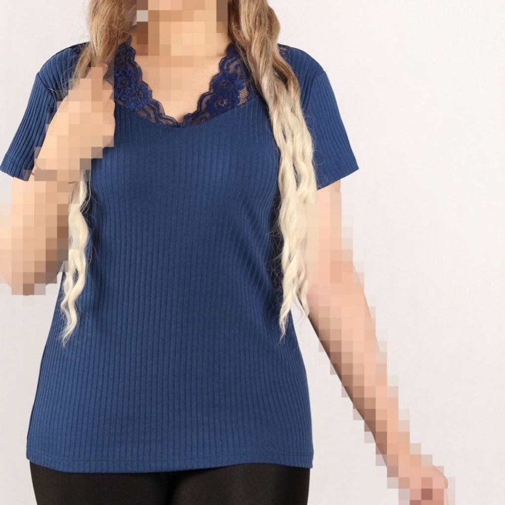 خرید انلاین تیشرت زنانه یقه گیپوری