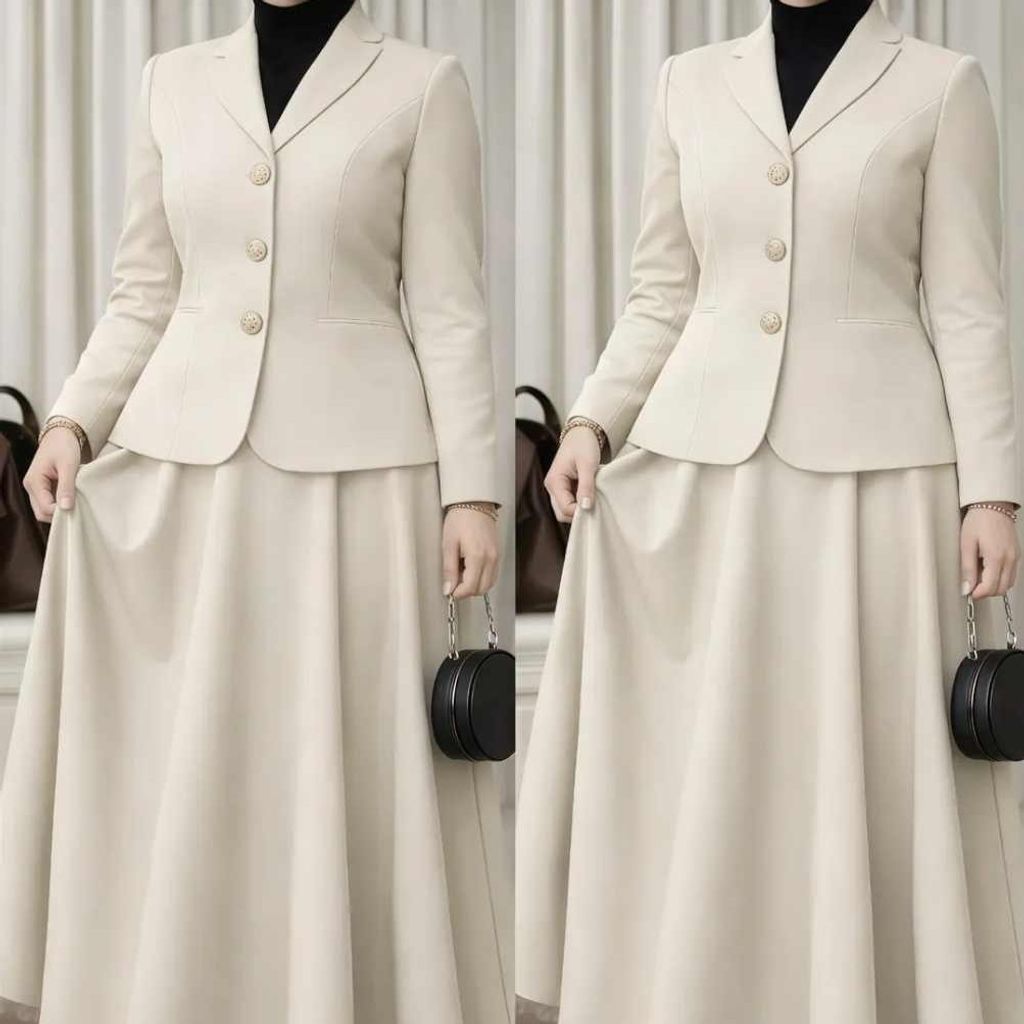 قیمت ارزان کت ودامن خانومانه ری