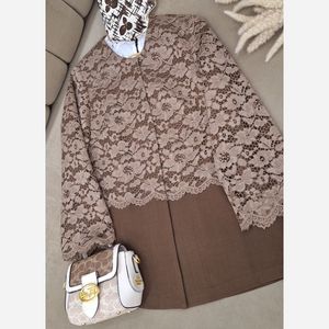 خرید اینترنتی کت شلوار مزونی مدل فروغ شتری