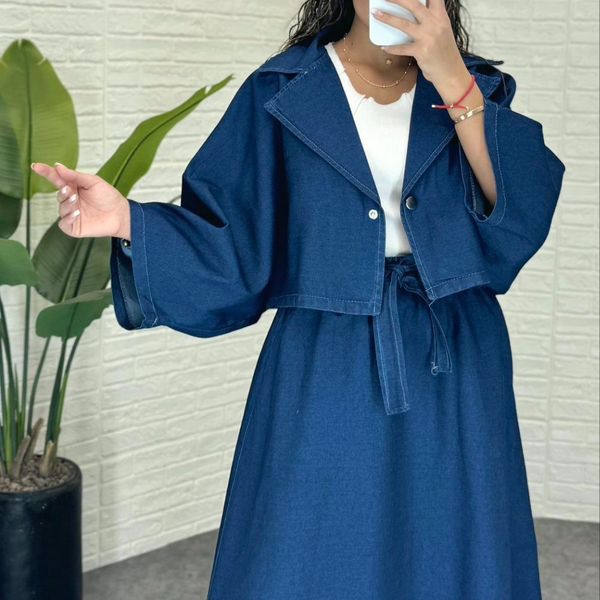 ست کت دامن لی