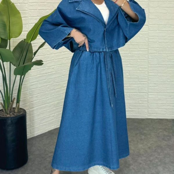 ست کت دامن لی