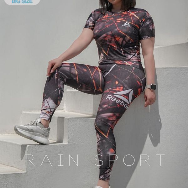 ست کراپ شلوار سایز بزرگ