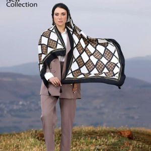 شال نخی طرحدار زیبا نرم و لطیف