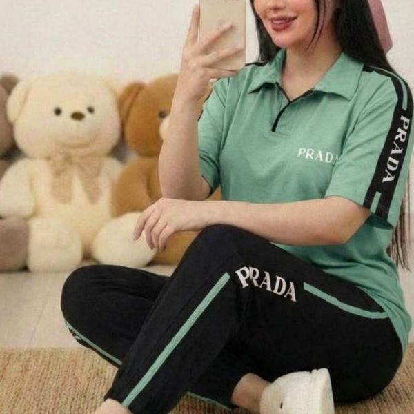 ست تیشرت و شلوار خونگی زنانه