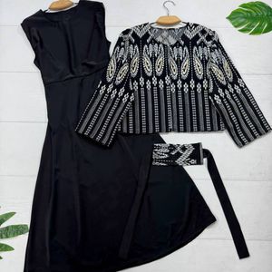 قیمت ارزان کت و سارافون مجلسی زنانه