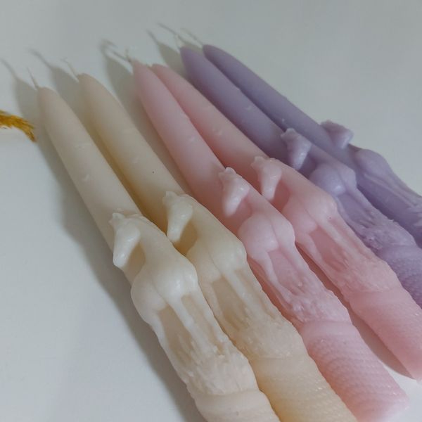 شمع قلمی اسب