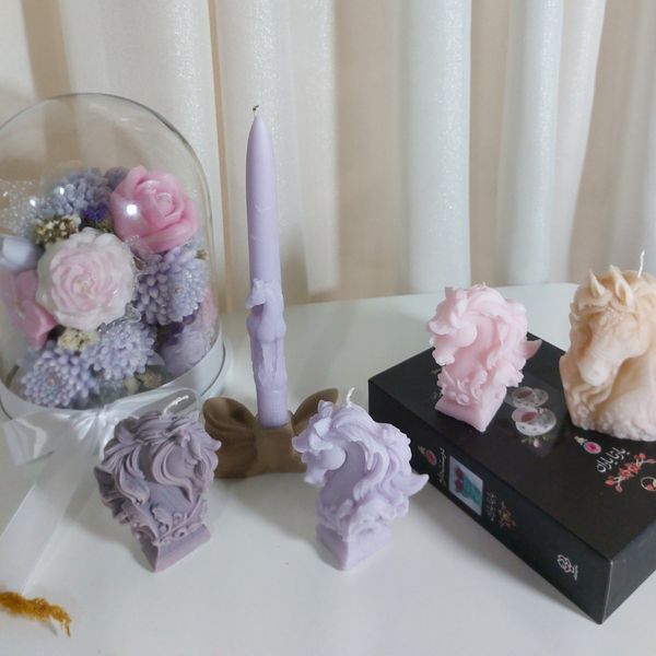 باکس شیشه ای شمع