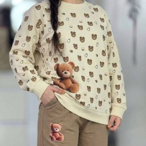 ست بلوز و شلوار خونگی دخترانه طرح خرس