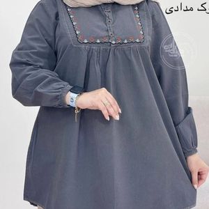 خرید اینترنتی مانتو عروسکی الیاف موژان