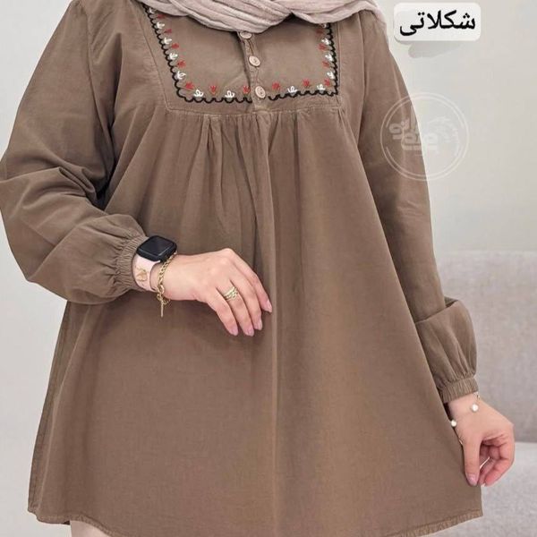 مانتو عروسکی الیاف موژان